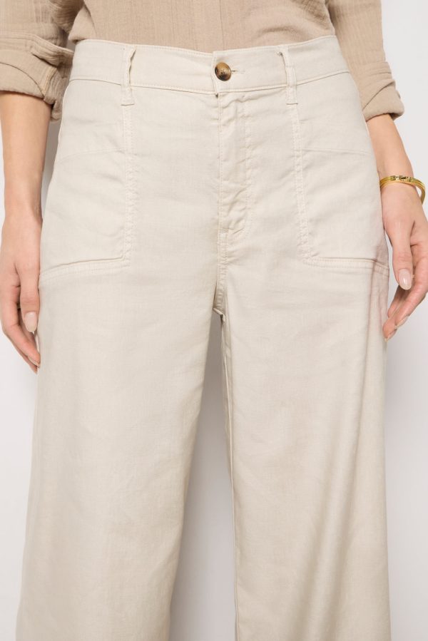 Joelle Stretch Linen Trouser - Image 2