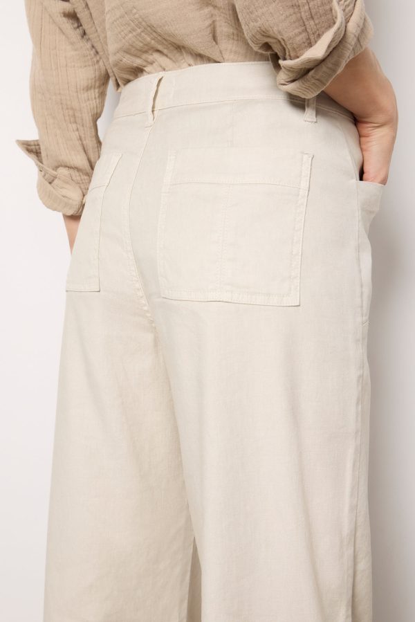 Joelle Stretch Linen Trouser - Image 3