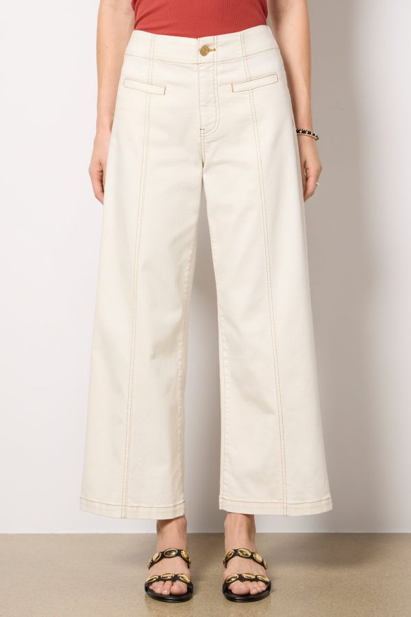 Meg Wide Leg with Contrast Stitch - Image 6