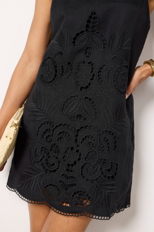 Embroidered Blooms Dress - Image 3
