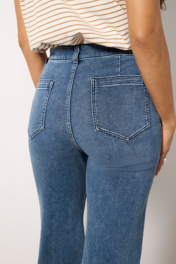 Stretch Terry Cropped Pant - Image 3