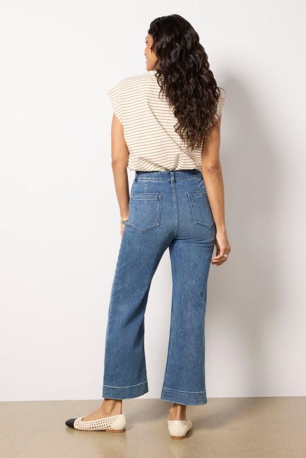 Stretch Terry Cropped Pant - Image 4