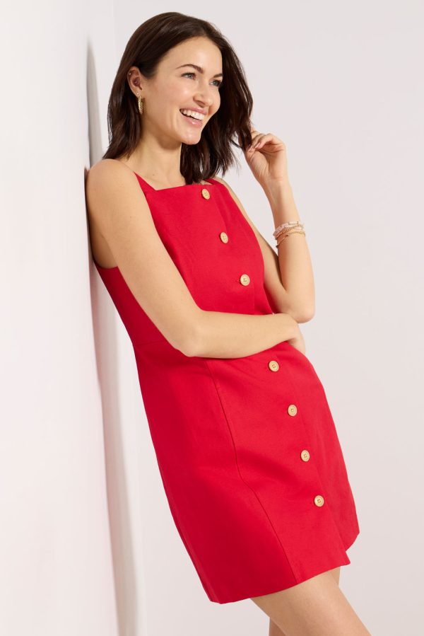 Alexis Linen Cotton Dress - Image 2
