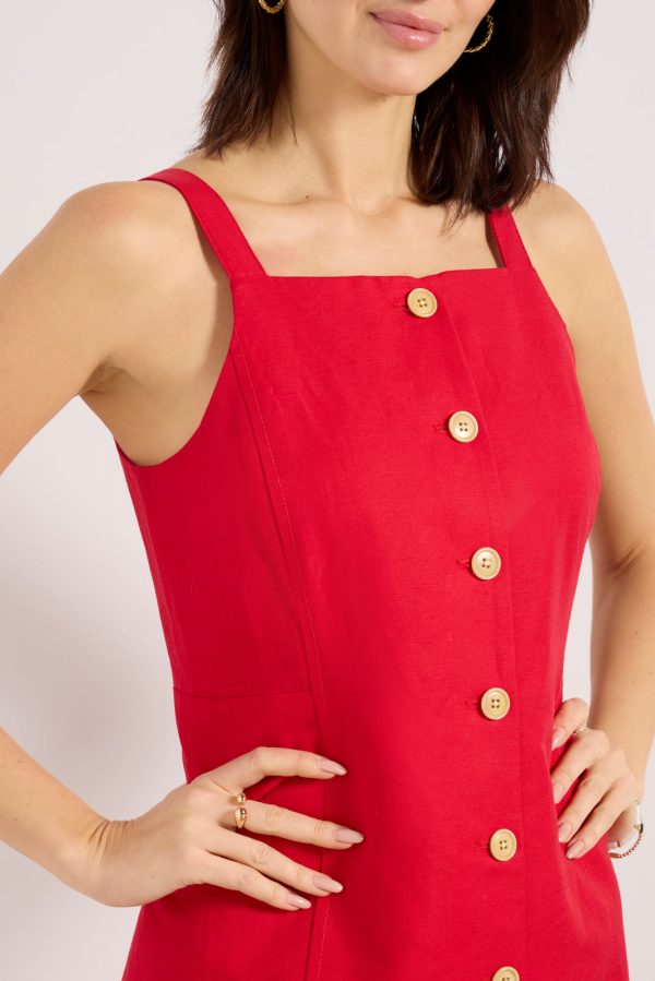 Alexis Linen Cotton Dress - Image 6
