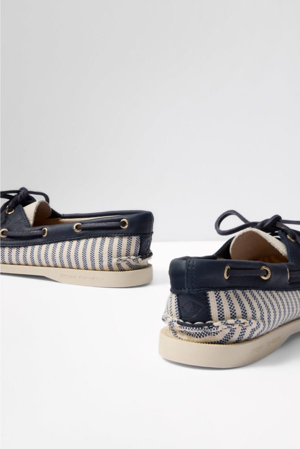 AO 2 Eye Striped Boat Shoe - Image 3