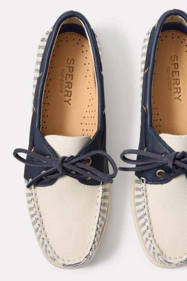 AO 2 Eye Striped Boat Shoe - Image 2