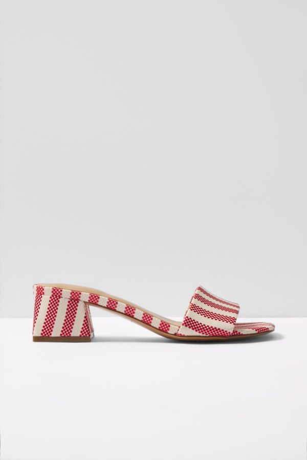 Olysa Striped Sandal - Image 4
