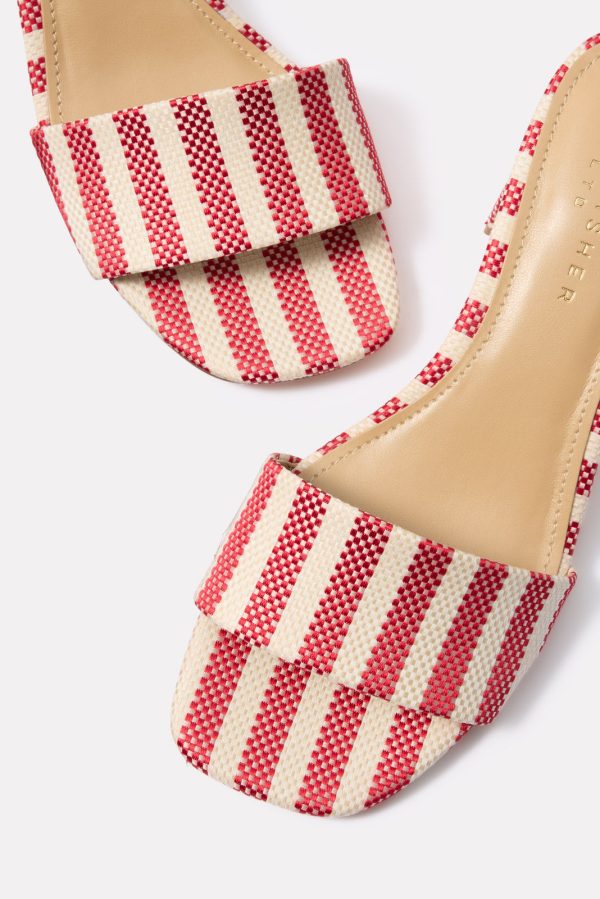 Olysa Striped Sandal - Image 2
