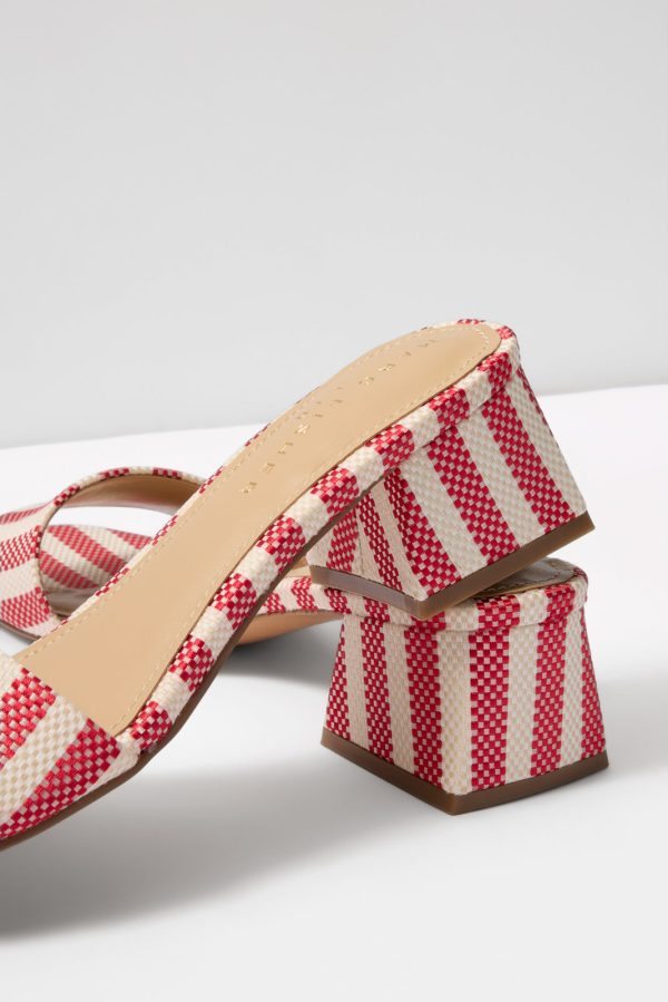 Olysa Striped Sandal - Image 3