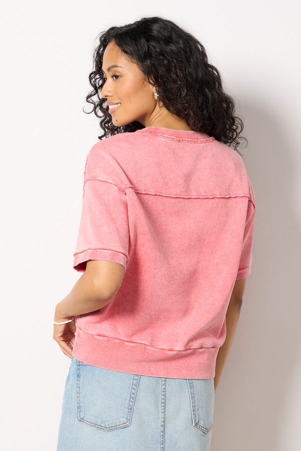 Lizzie Short Sleeve Sweatshirt - Image 4
