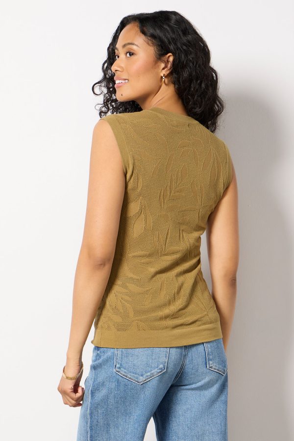 Tibi Mesh Tank - Image 4