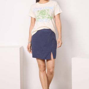 Ribbed Skort