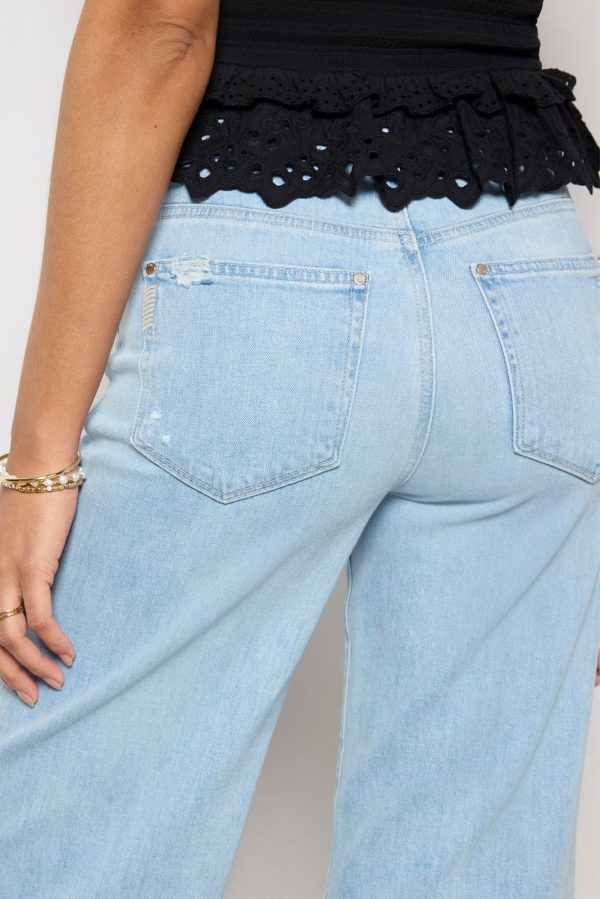 Sasha Ankle w Raw Hem - Image 3