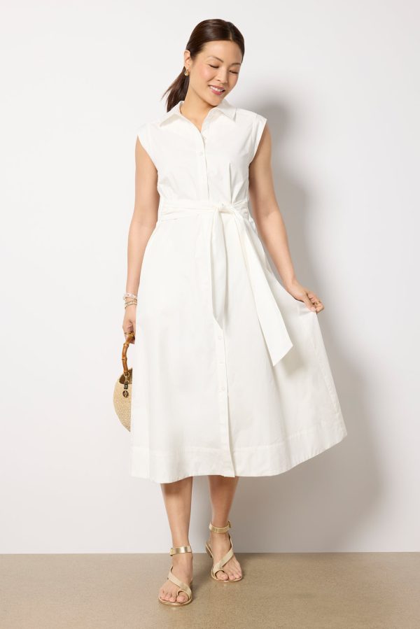 Perry Tie Waist Shirt Dress - Image 3
