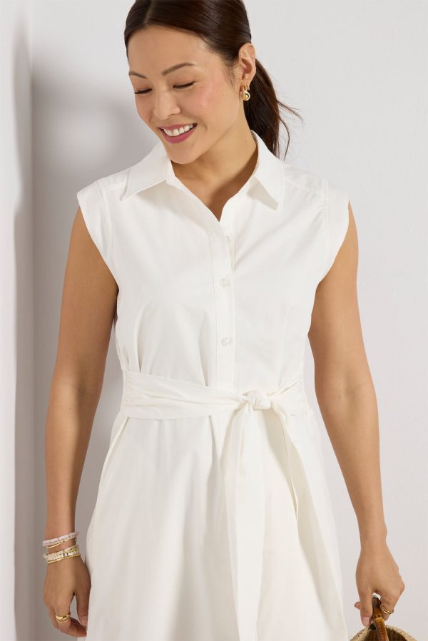 Perry Tie Waist Shirt Dress - Image 5