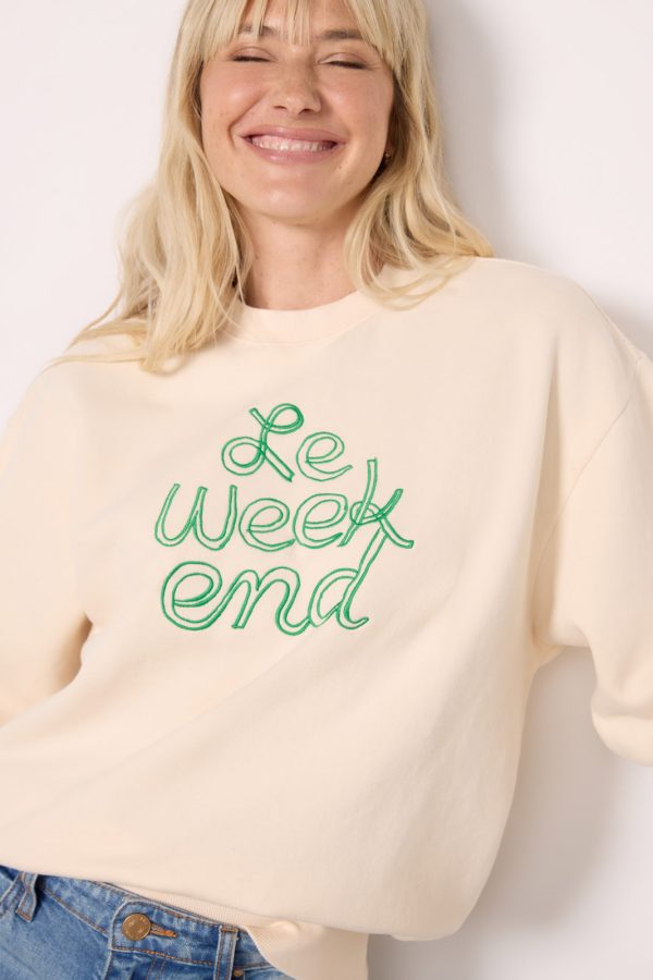 Le Weekend Oversized Sweatshirt - Image 2