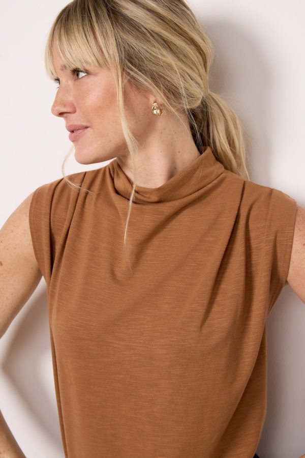 Dakota Cowl Neck Tank - Image 2