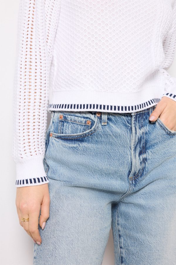 Uma Mixed Stitch Crew Neck - Image 3