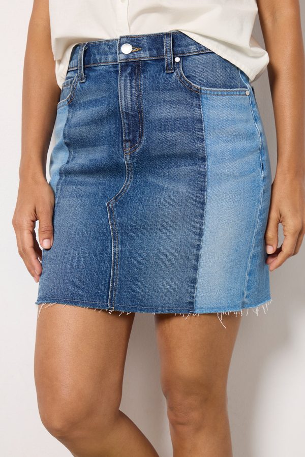 Reworked Denim Skirt - Image 2