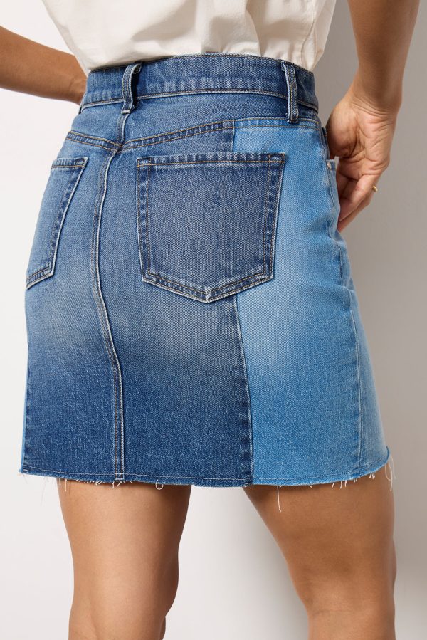 Reworked Denim Skirt - Image 3