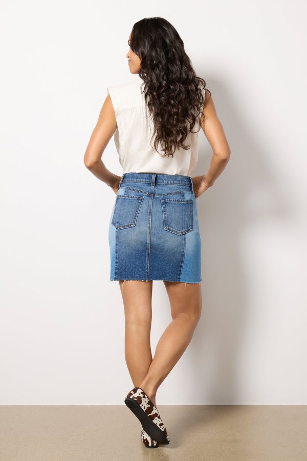 Reworked Denim Skirt - Image 4