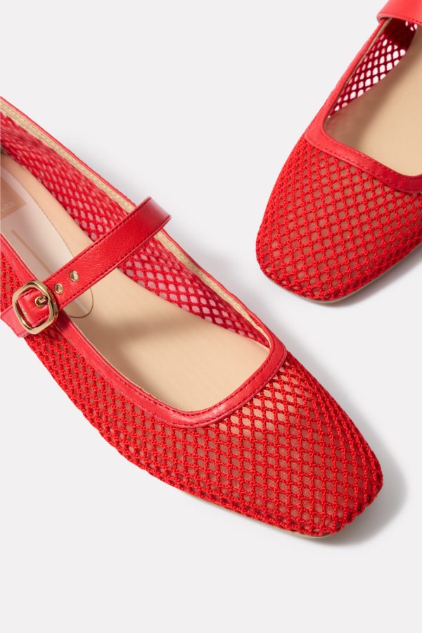 Rodni Mesh Mary Jane Flat - Image 2