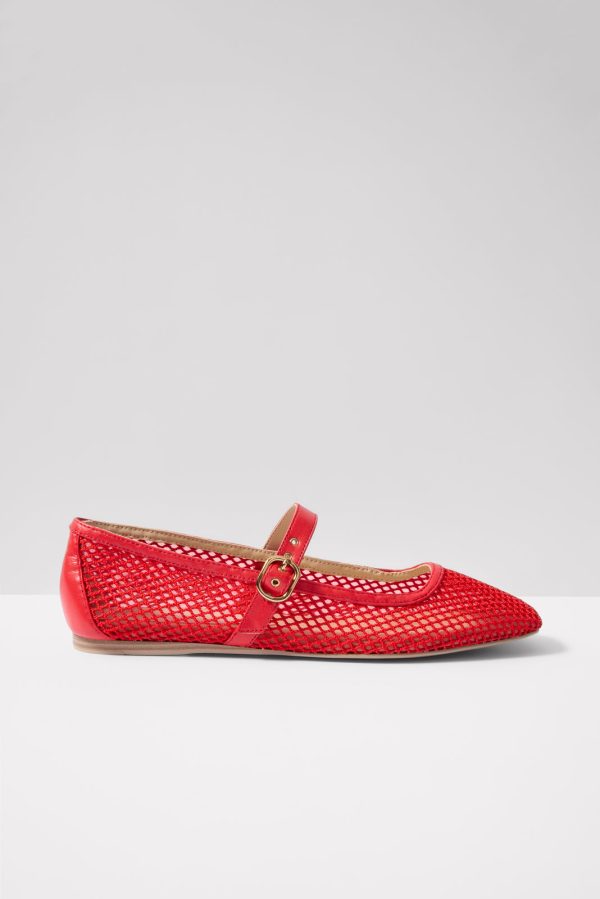 Rodni Mesh Mary Jane Flat - Image 4