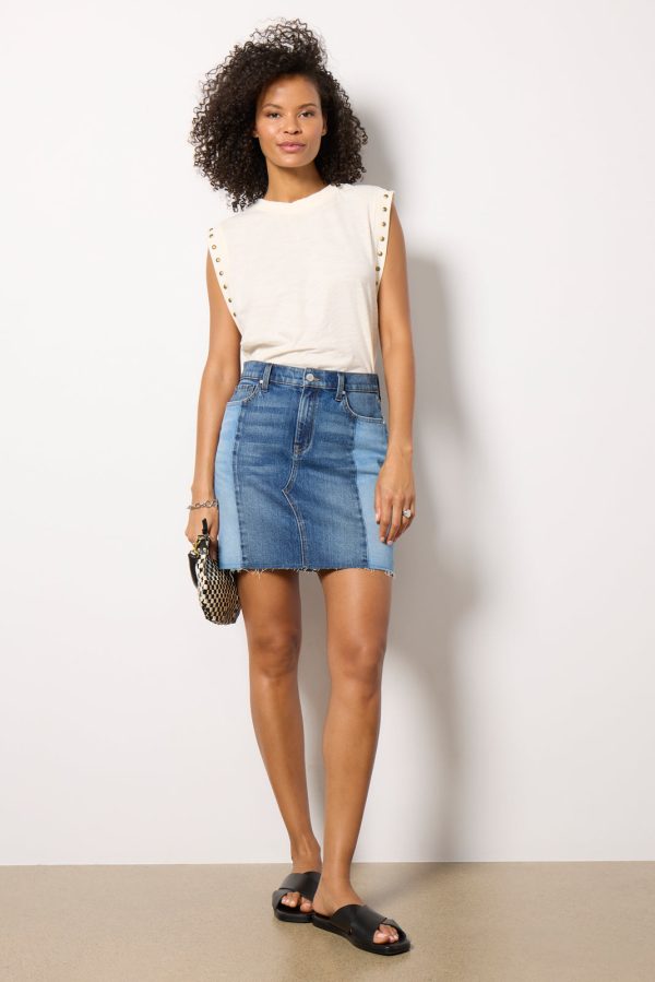 Brinley Studded Sleeve Tee - Image 2