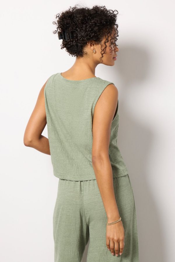 Solace Textured Knit Top - Image 4