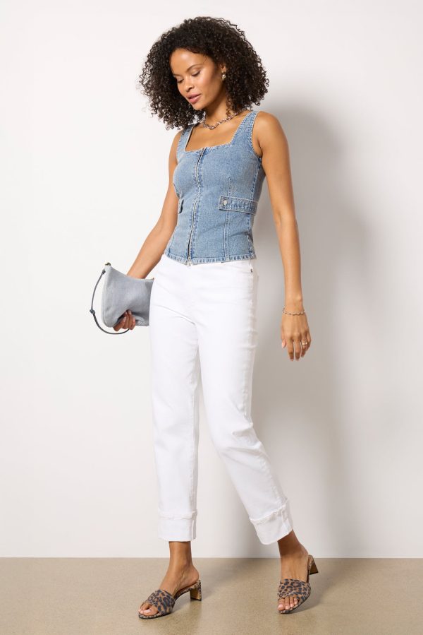 Mitchie Denim Corset - Image 2