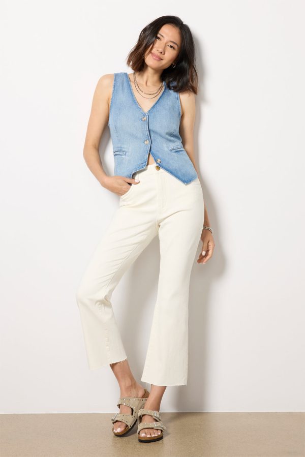 Petite Kelsey High Rise Ankle Flare