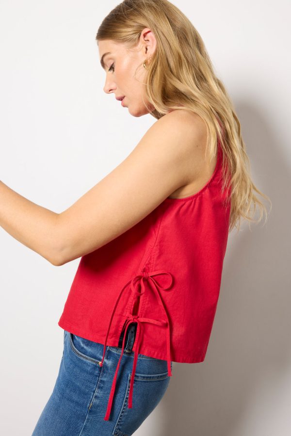 Gio Little Linen V Neck - Image 2