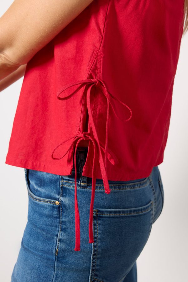 Gio Little Linen V Neck - Image 6