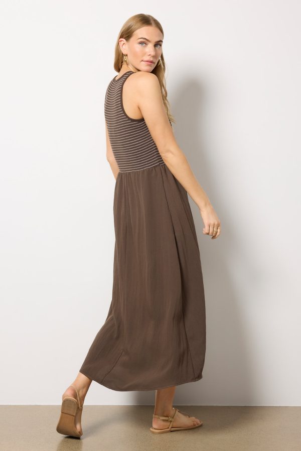 Charlotte Striped Midi Dress - Image 5
