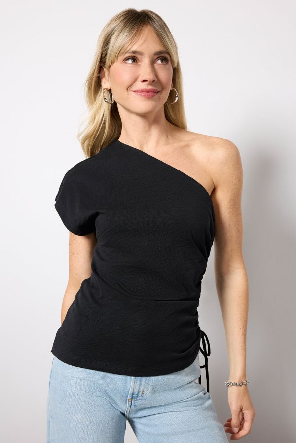 Jaylen Asymmetrical Tee - Image 3