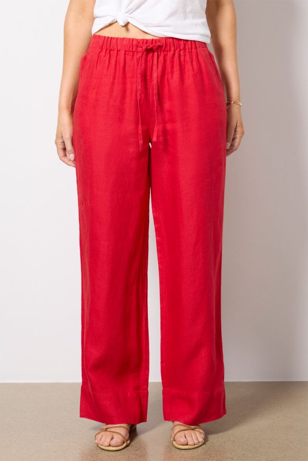 Riley Pant in Linen - Image 6
