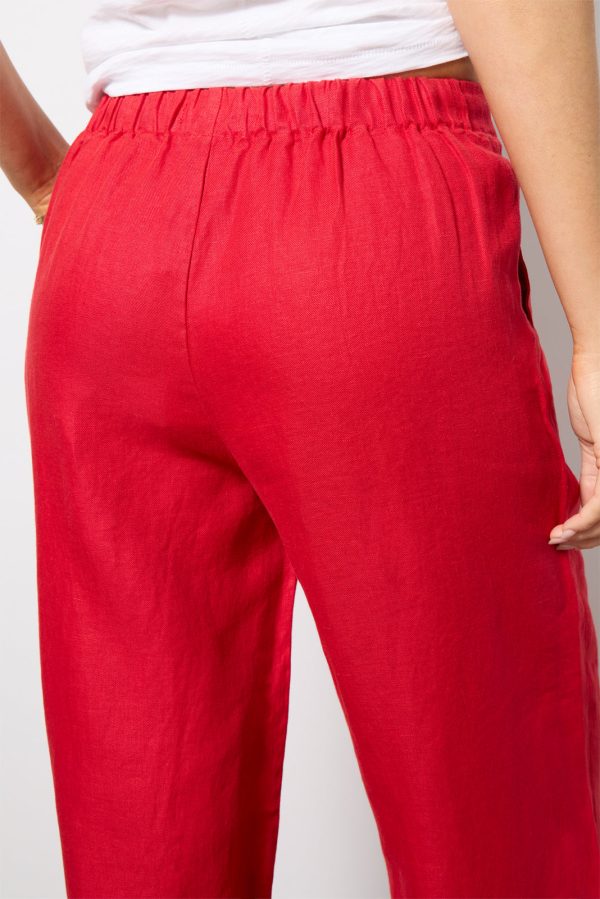 Riley Pant in Linen - Image 3
