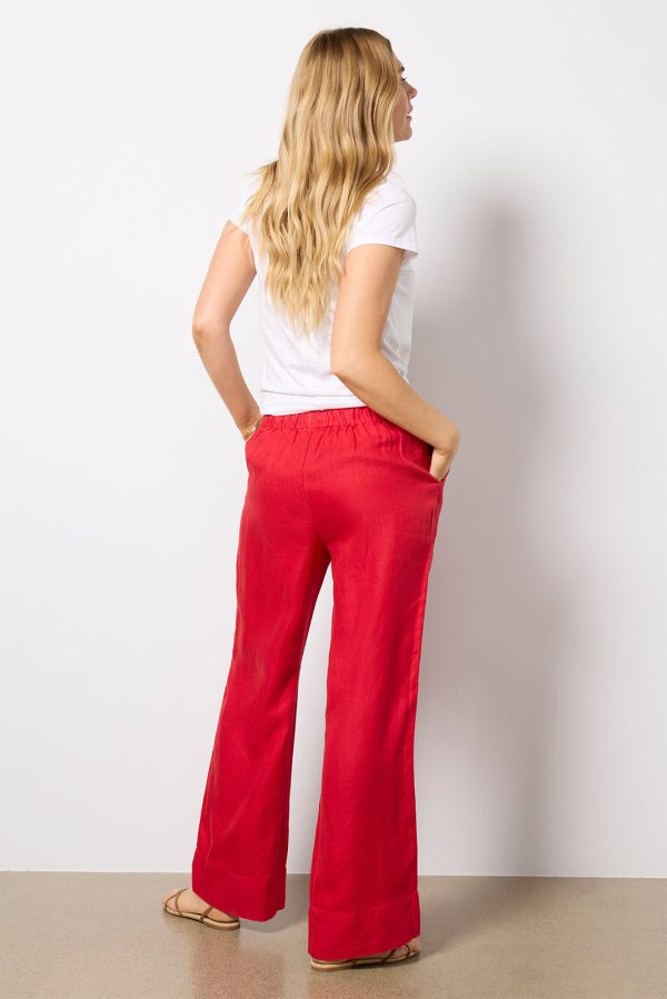 Riley Pant in Linen - Image 4