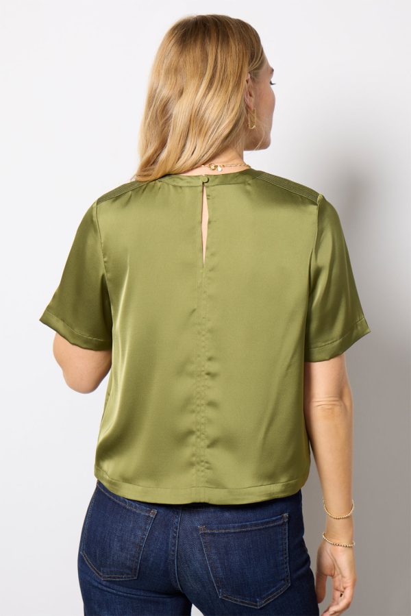 Rylan Satin Top - Image 4