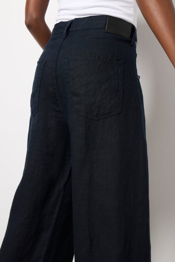 Brynn Drawstring Linen Pant - Image 3