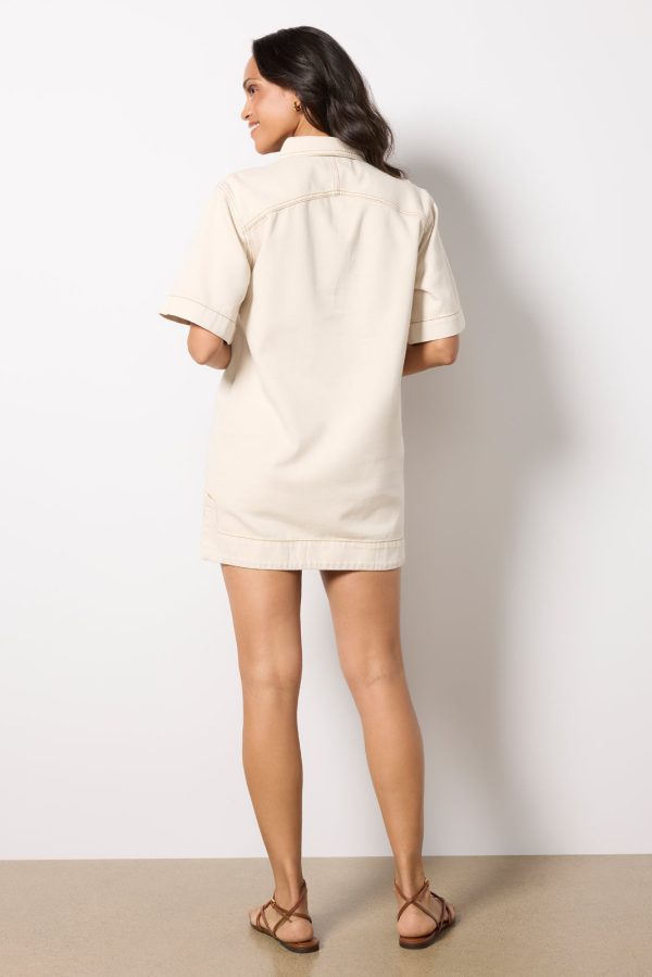 Evie Denim Dress - Image 4