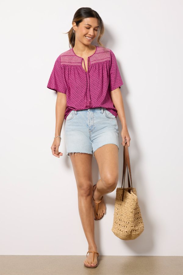 Maisie Smocked Blouse - Image 5