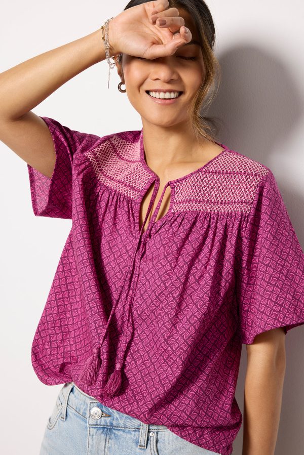Maisie Smocked Blouse - Image 3