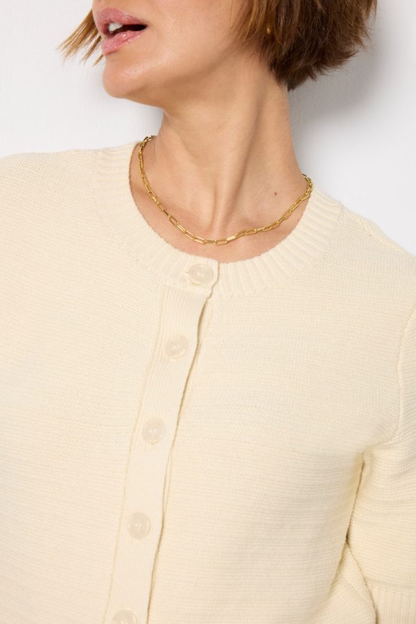Textured Short Sleeve Cardi - Image 3