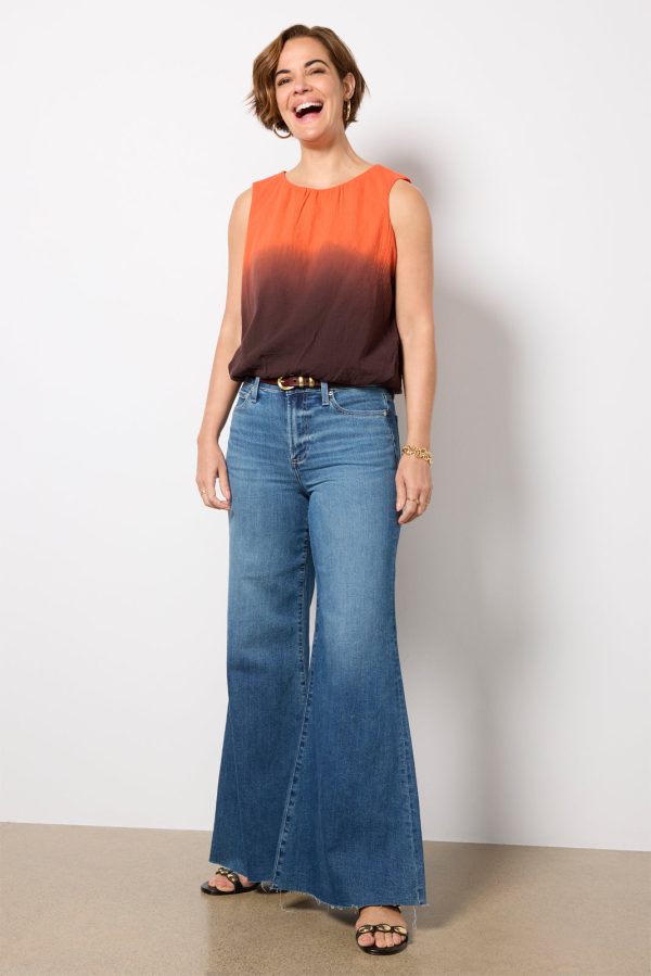 Skye Dip Dye Bubble Top - Image 5