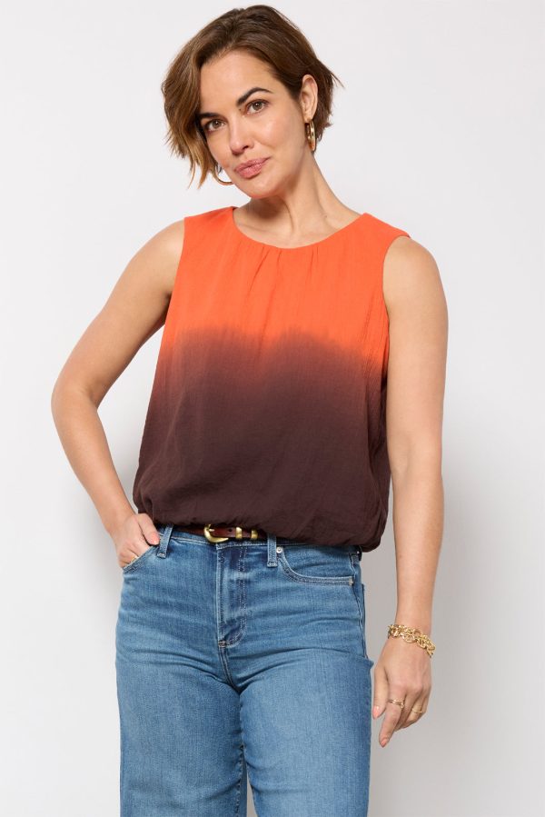 Skye Dip Dye Bubble Top - Image 3