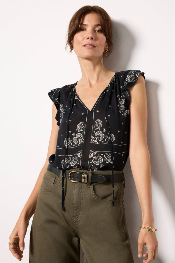 Bandana Print Tank - Image 5
