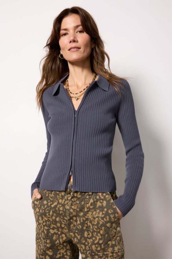 Frankie Two Zip Sweater - Image 2