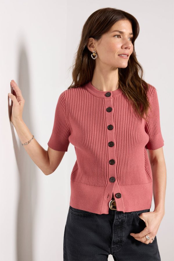Micha Short Sleeve Cardigan - Image 2