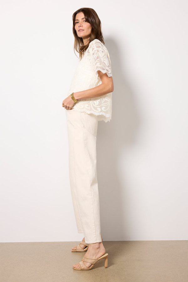 Lily Lace Dolman Sleeve Tee - Image 6